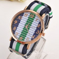 Colorfull Weave Nylon Band Good quality fashion watches form YIWU, alibaba wholesale men watches